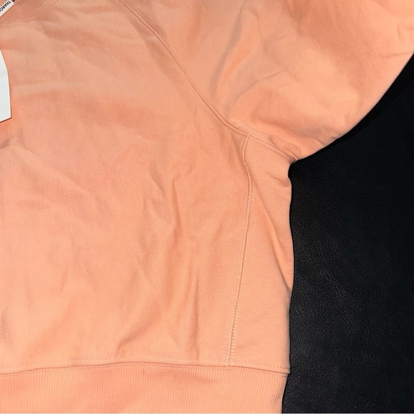 THAKOON PEACH CREWNECK SWEATSHIRT SIZE MEDIUM NWT - Picture 8 of 12